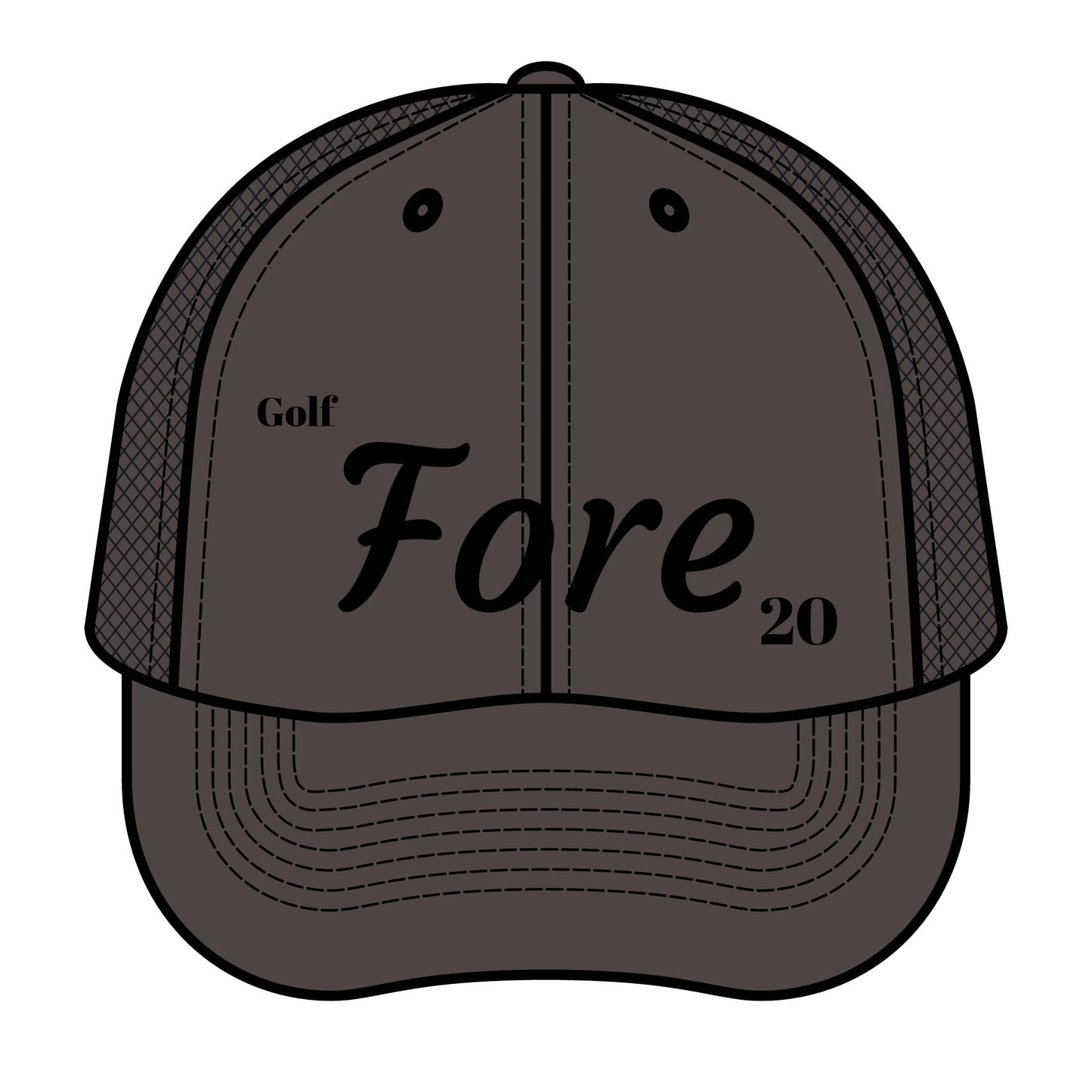 G420-Golf Trucker Hat