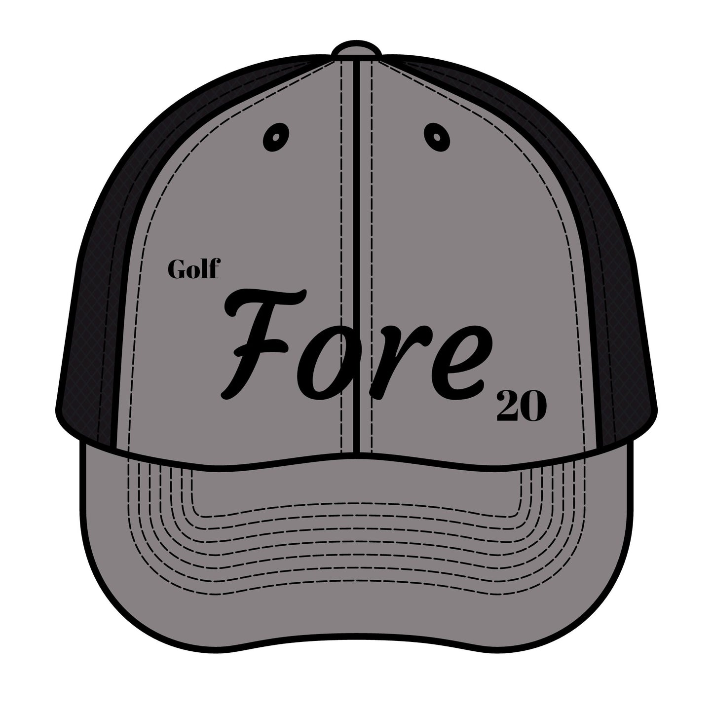 G420-Golf Trucker Hat