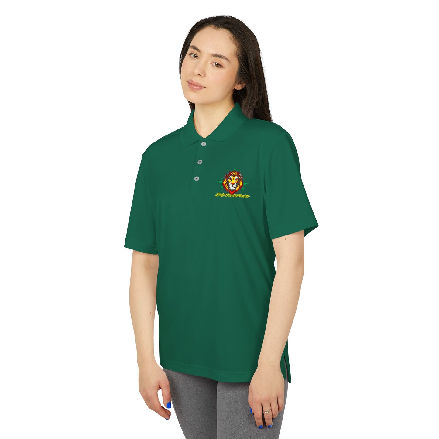 Rasta Lion-High Performance Polo