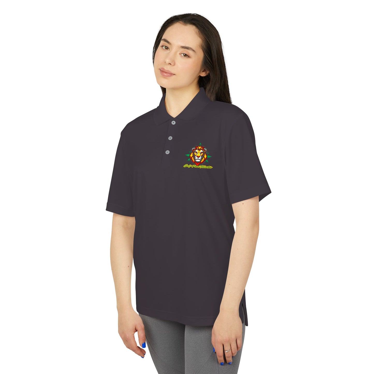 Rasta Lion-High Performance Polo