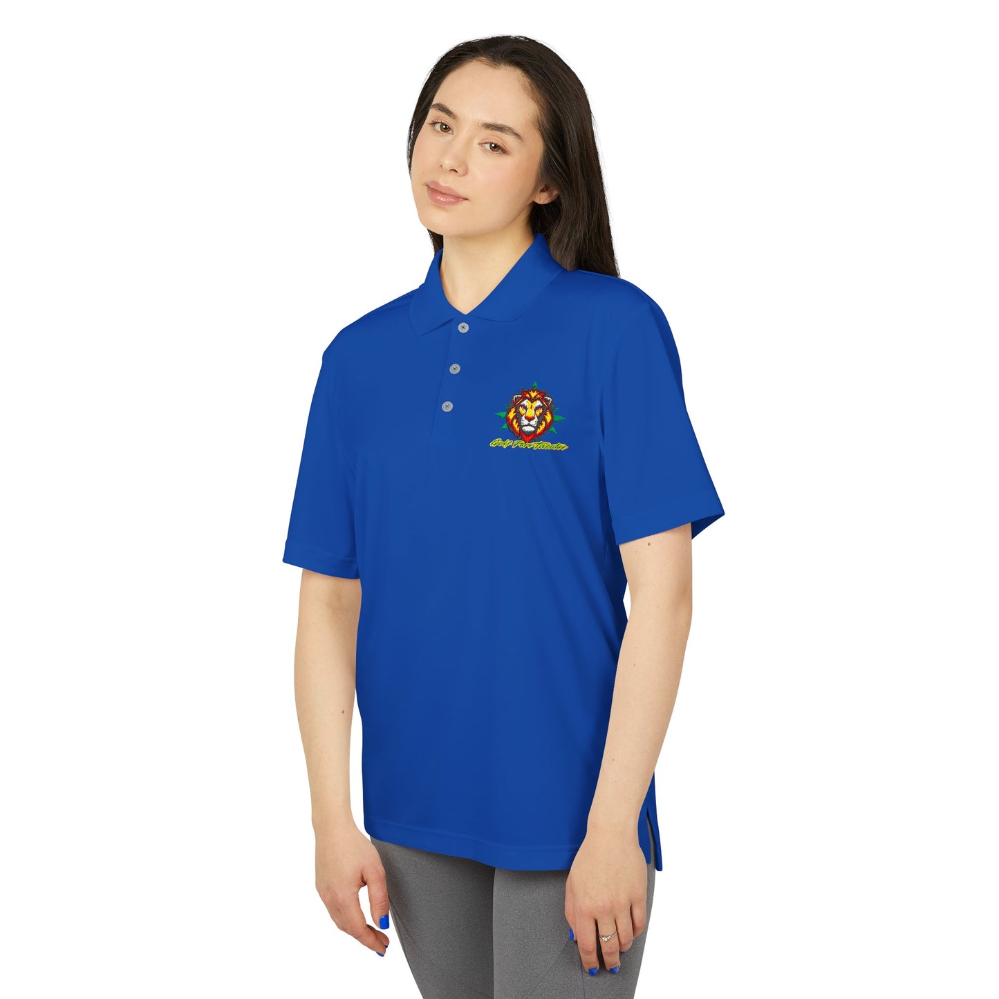 Rasta Lion-High Performance Polo