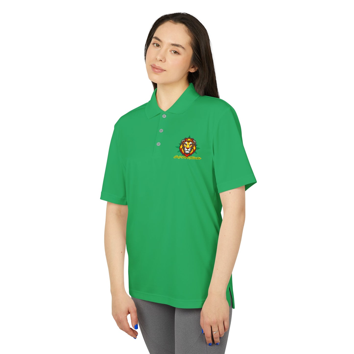 Rasta Lion-High Performance Polo