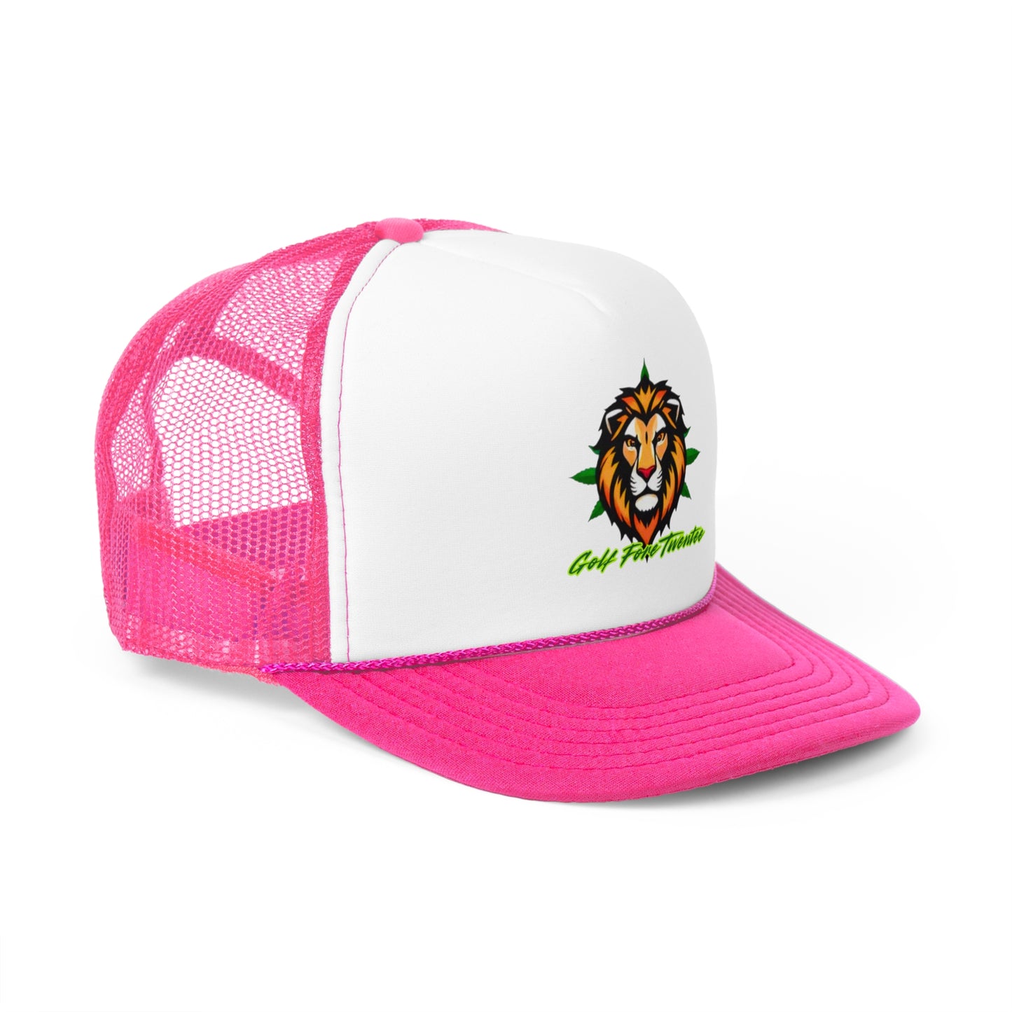 Rasta Lion Logo Trucker Hat