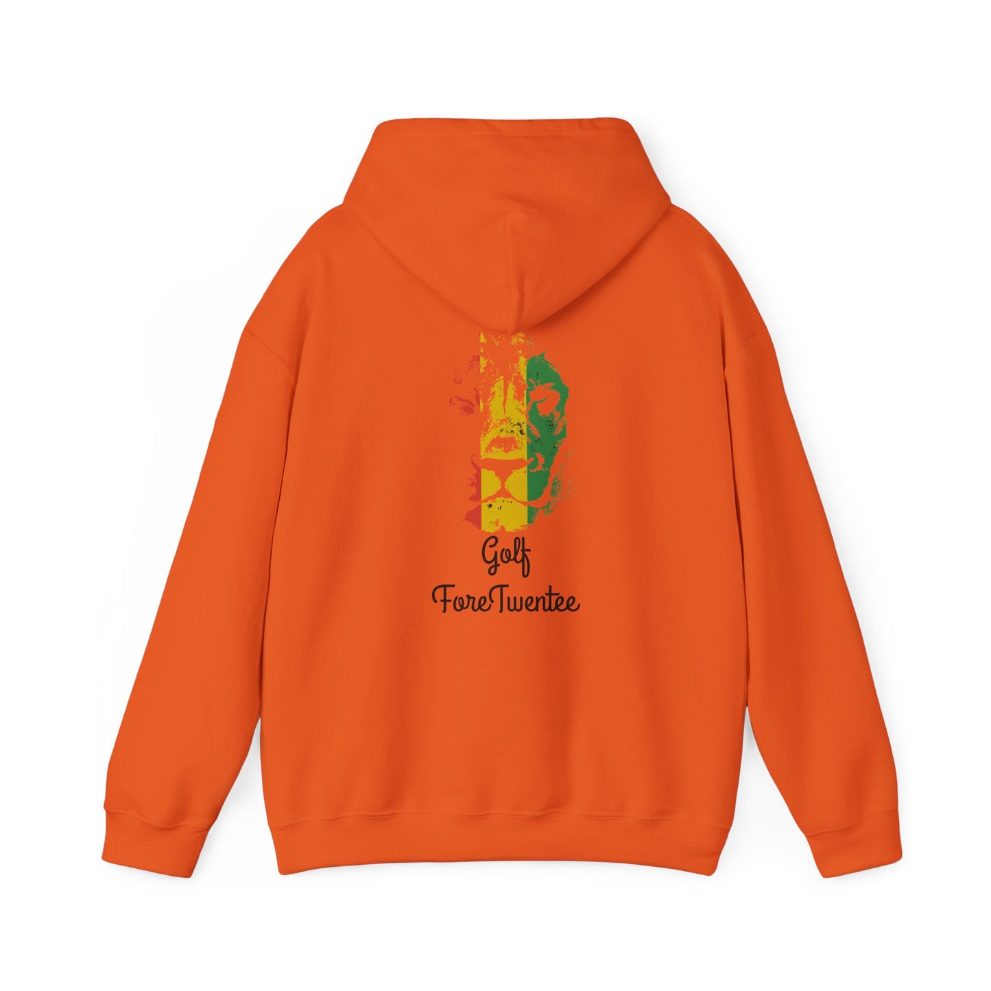 Leafy Lion Rasta- Unisex Heavy Blend™ Sweatshirt- Golf ForeTwenTee