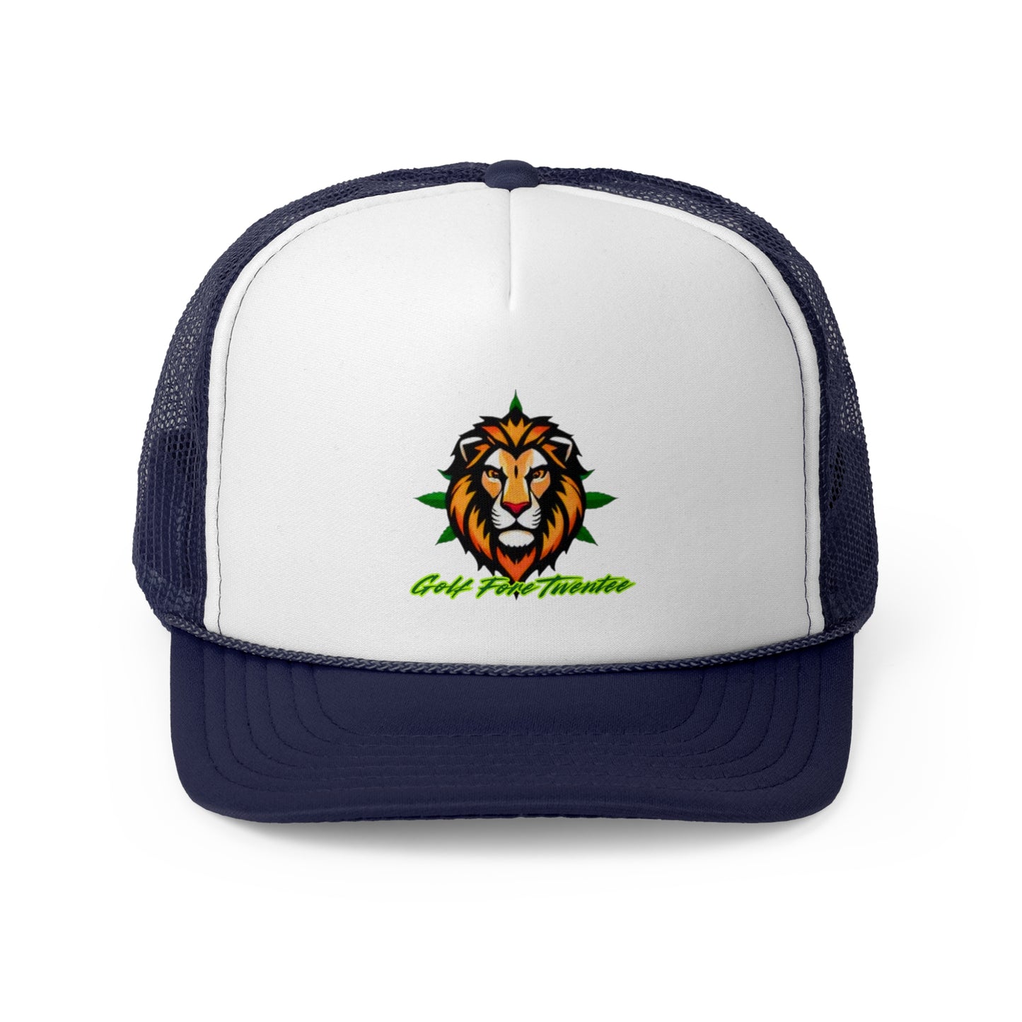 Rasta Lion Logo Trucker Hat