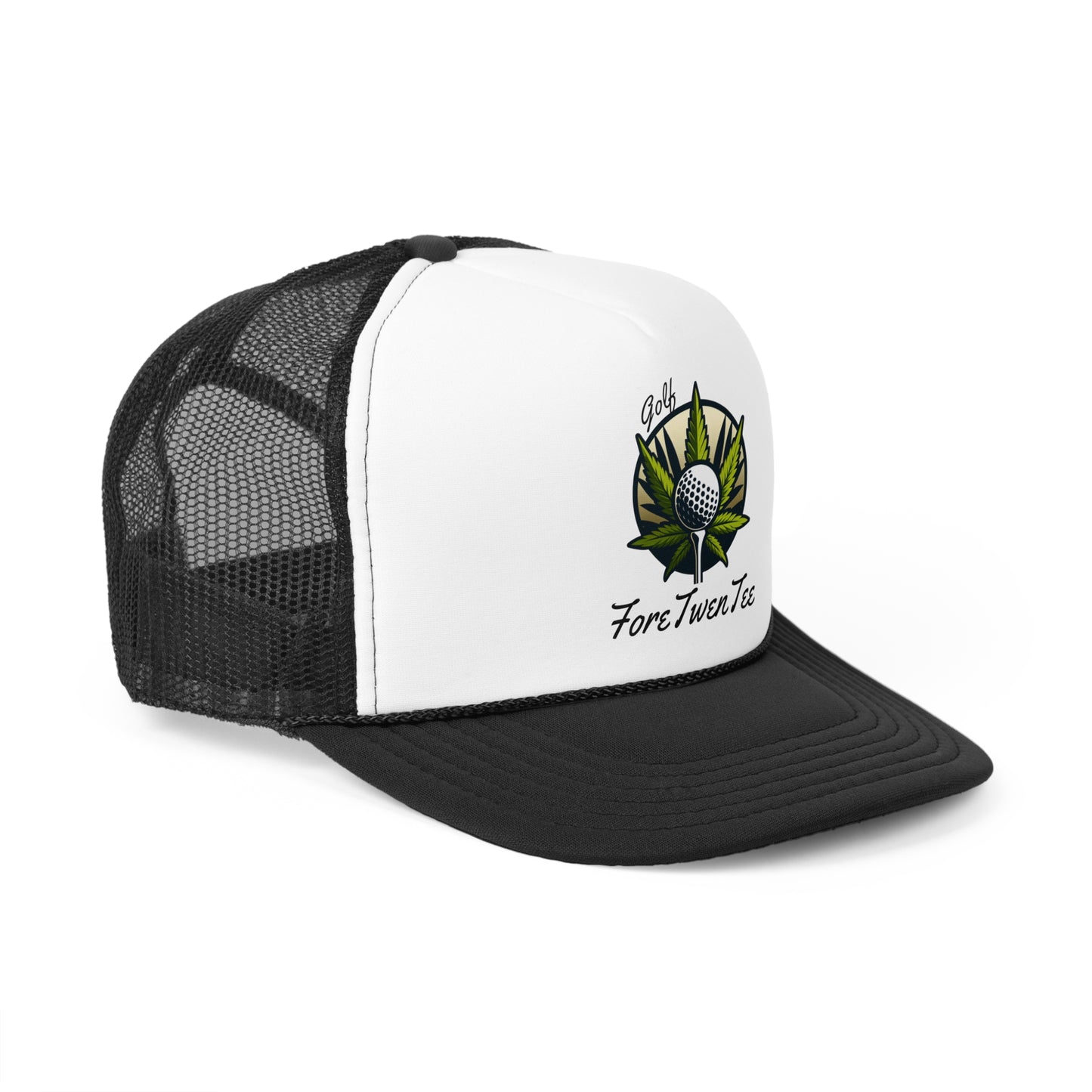 Leafy Logo Trucker Hat