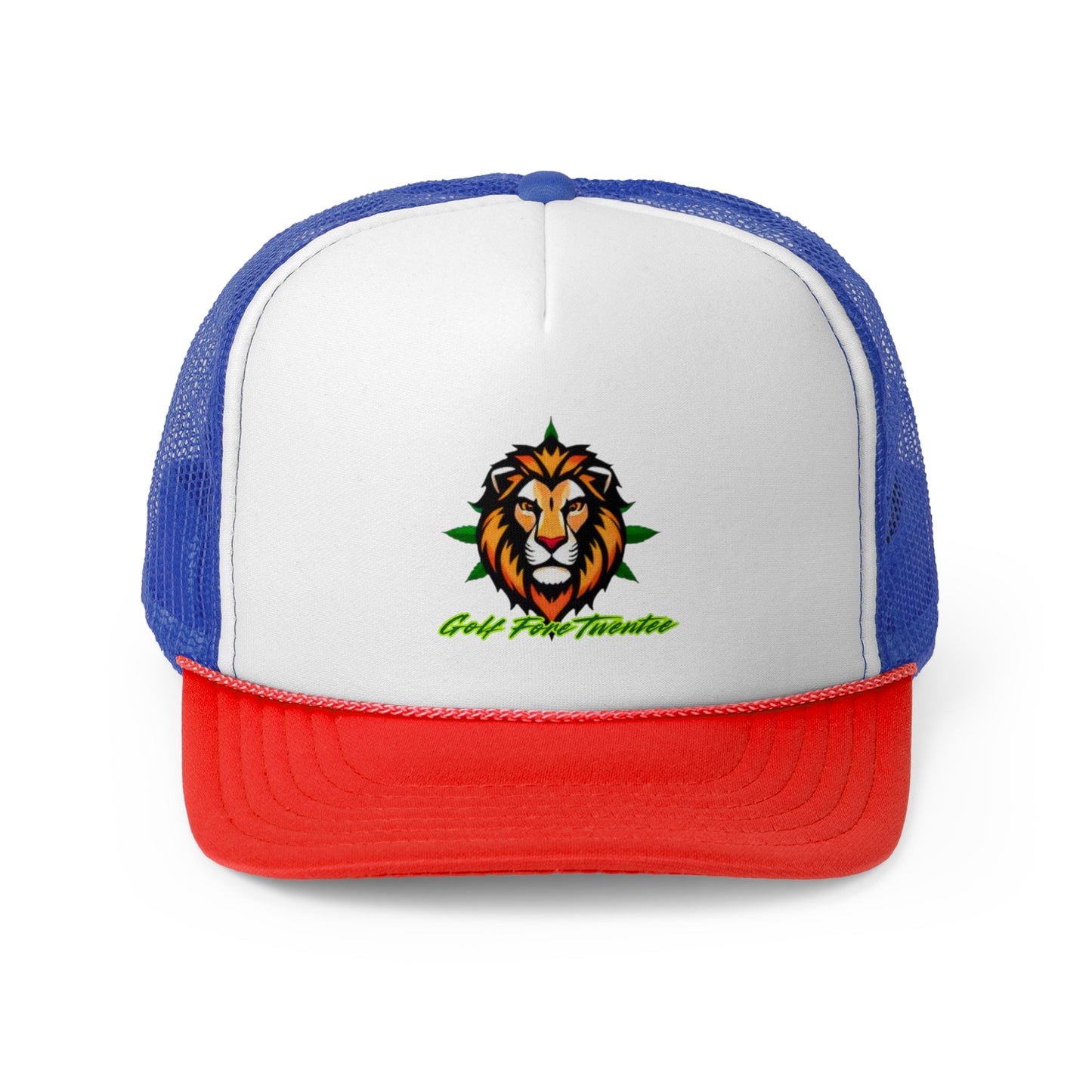 Rasta Lion Logo Trucker Hat