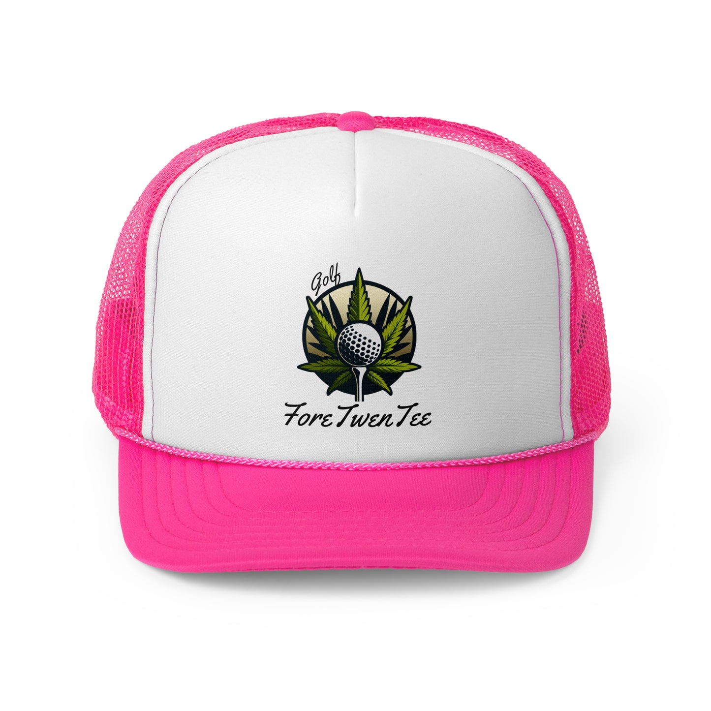 Leafy Logo Trucker Hat