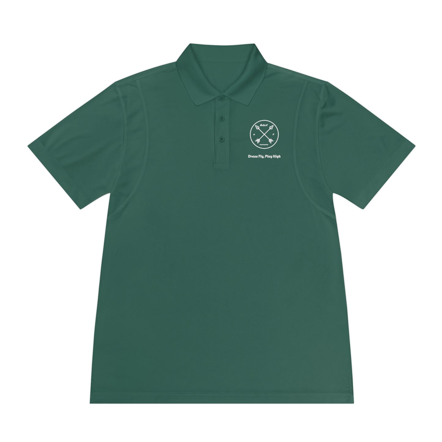 Arrows Crossed Men's Sport Polo Shirt - Golf ForeTwenTee