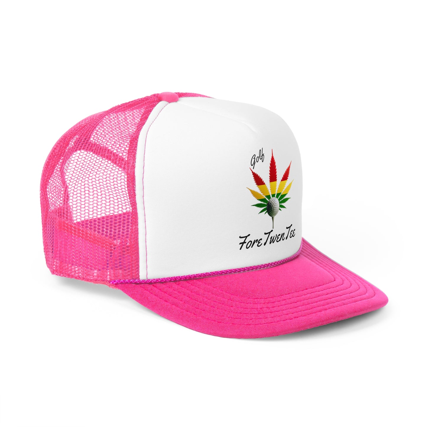 Rasta Leaf Trucker Hat