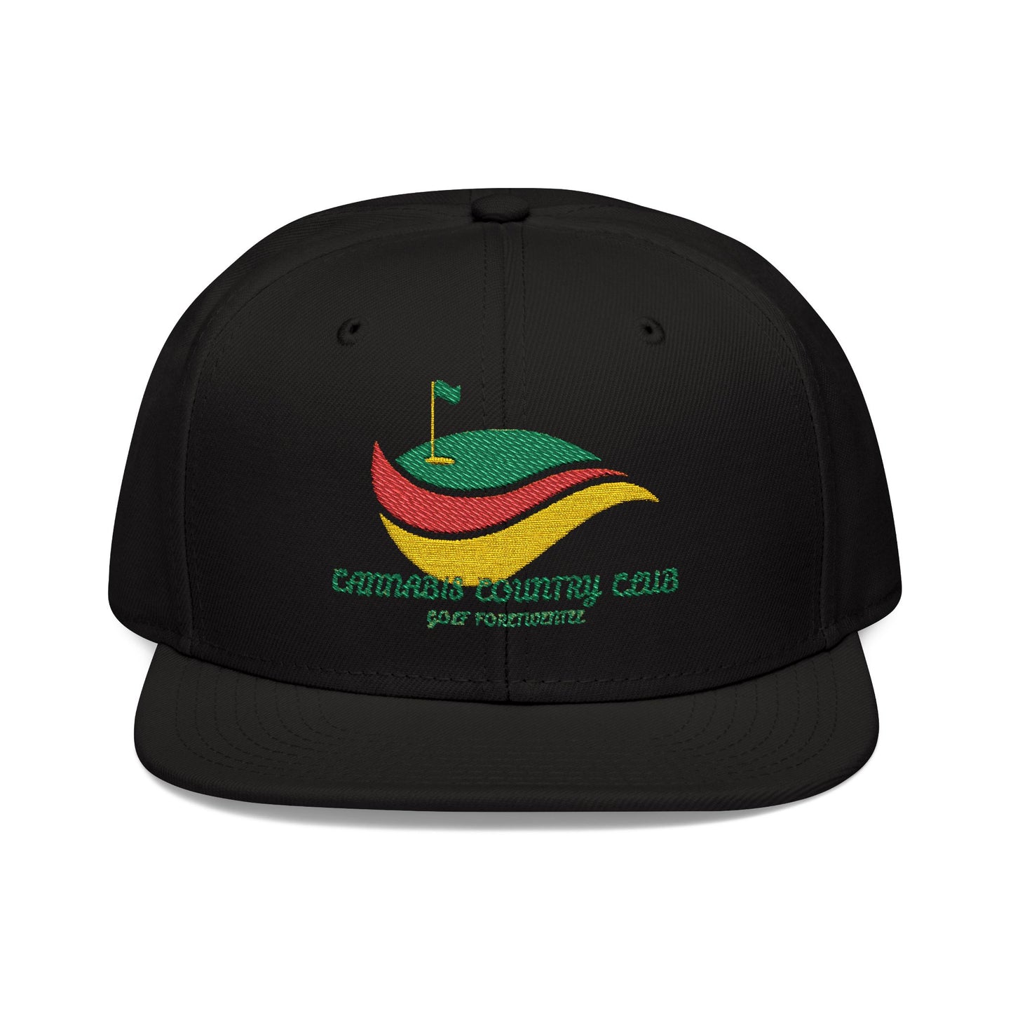 CCC ForeTwentee Snapback Hat - Embroidered Cap for Golf Enthusiasts