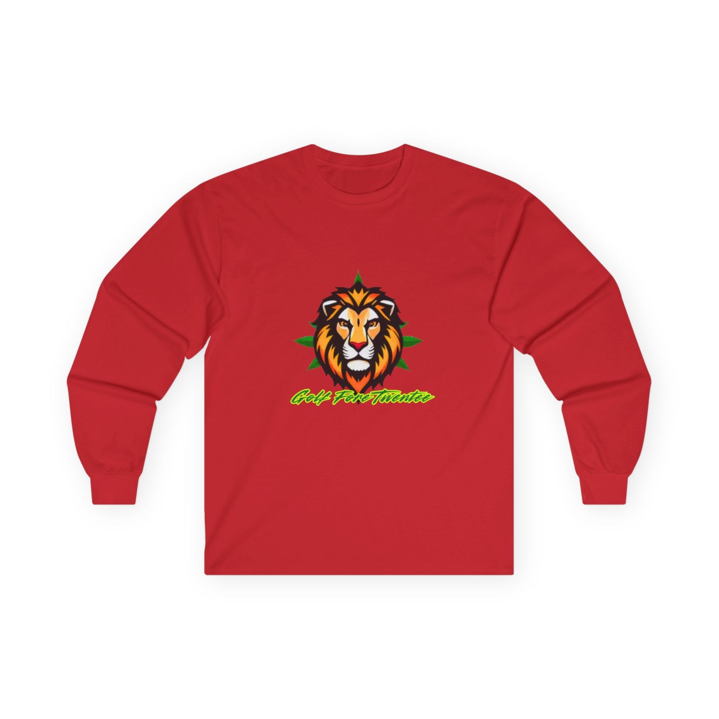 Rasta Lion Long Sleeve- Golf Fore Twentee