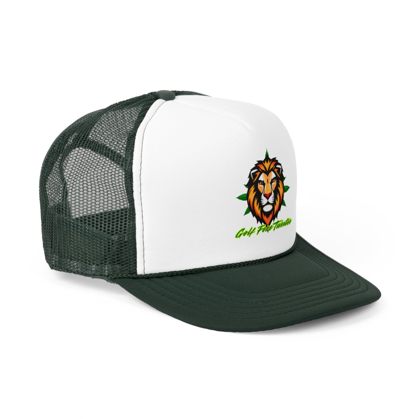 Rasta Lion Logo Trucker Hat