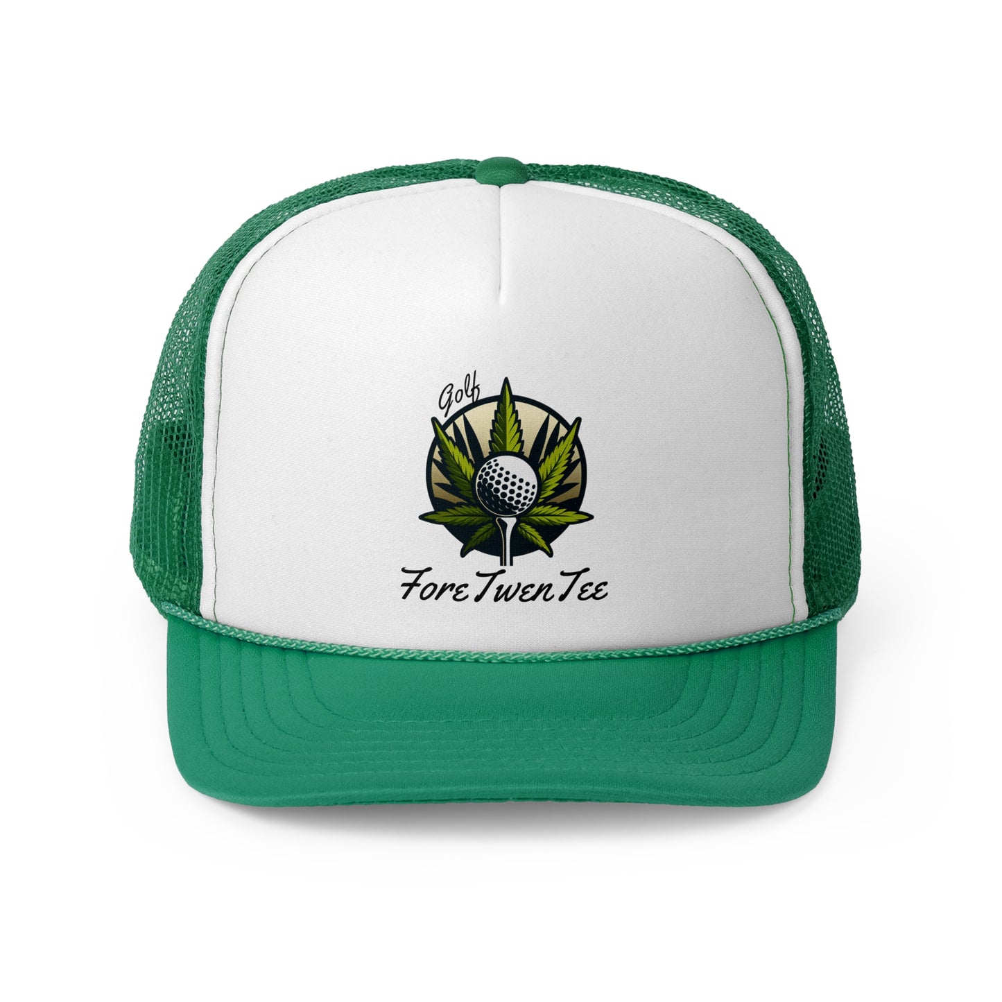 Leafy Logo Trucker Hat