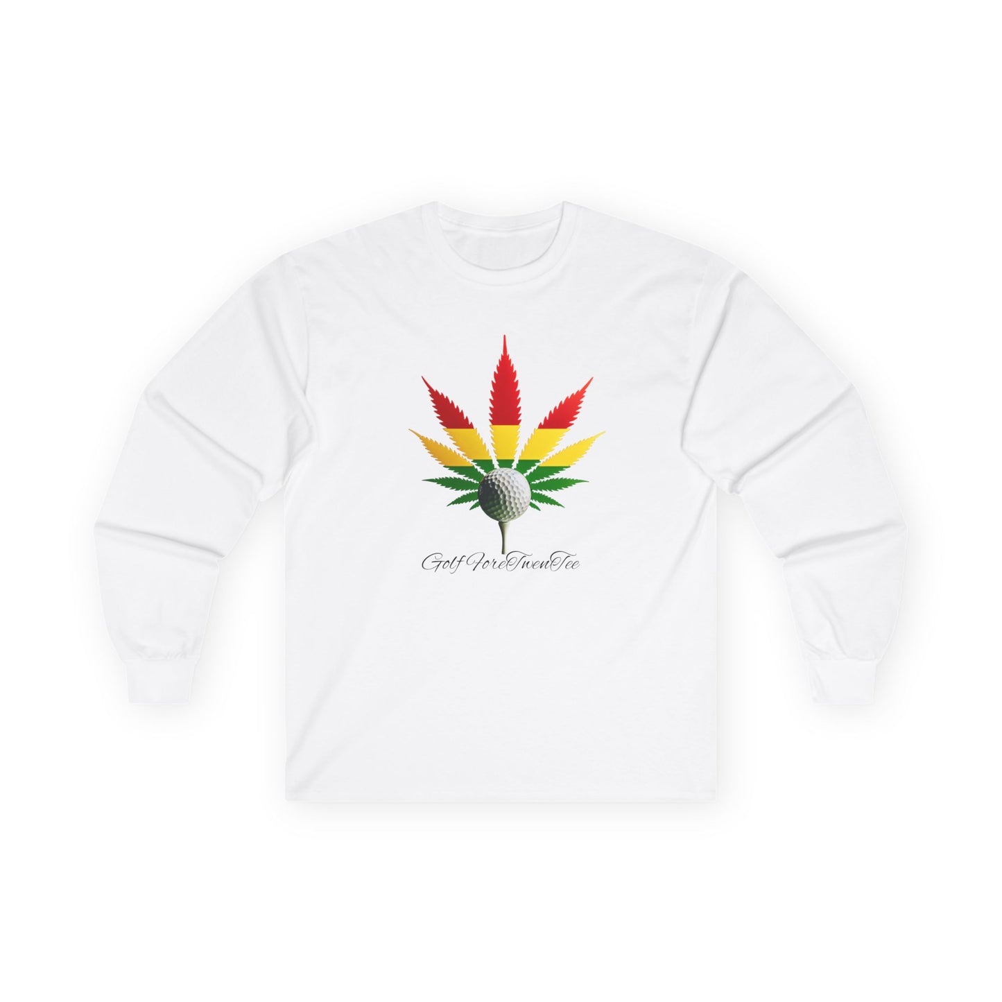 Rasta Leaf Long Sleeve- Golf Fore Twentee