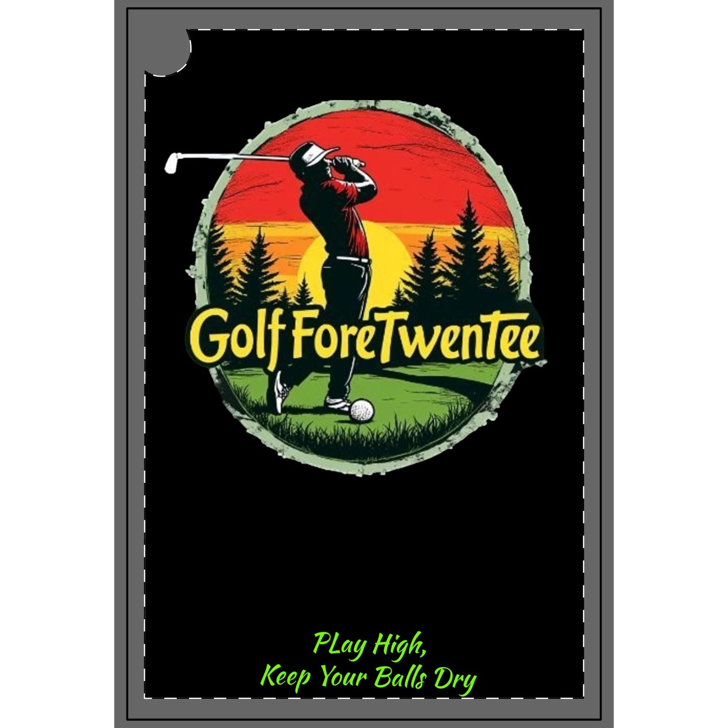 Classic Logo Golf Towels - Keep Your Balls Dry