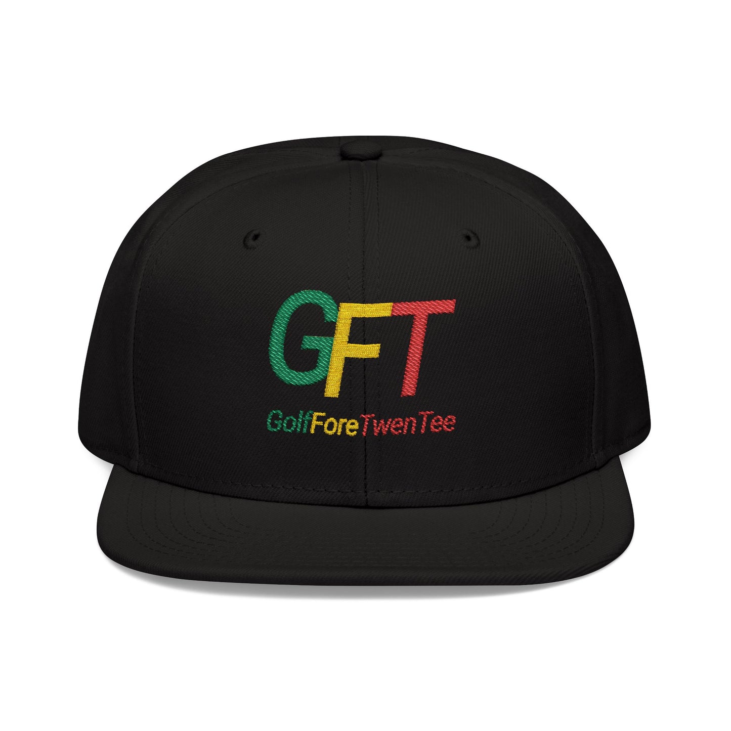 GFT Snapback Hat - Embroidered Cap for Golf Enthusiasts