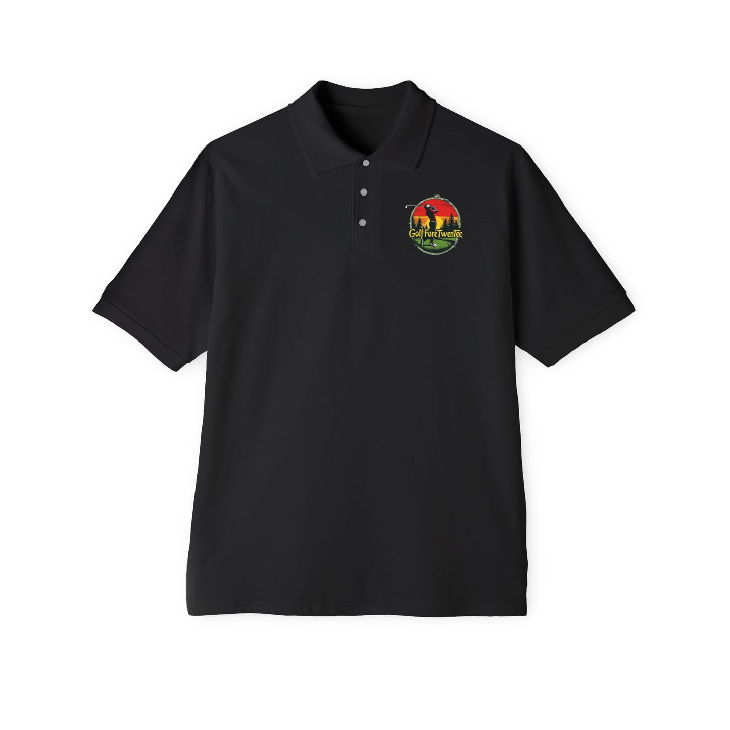 Classic Logo- Mens Polo- Golf ForeTwenTee