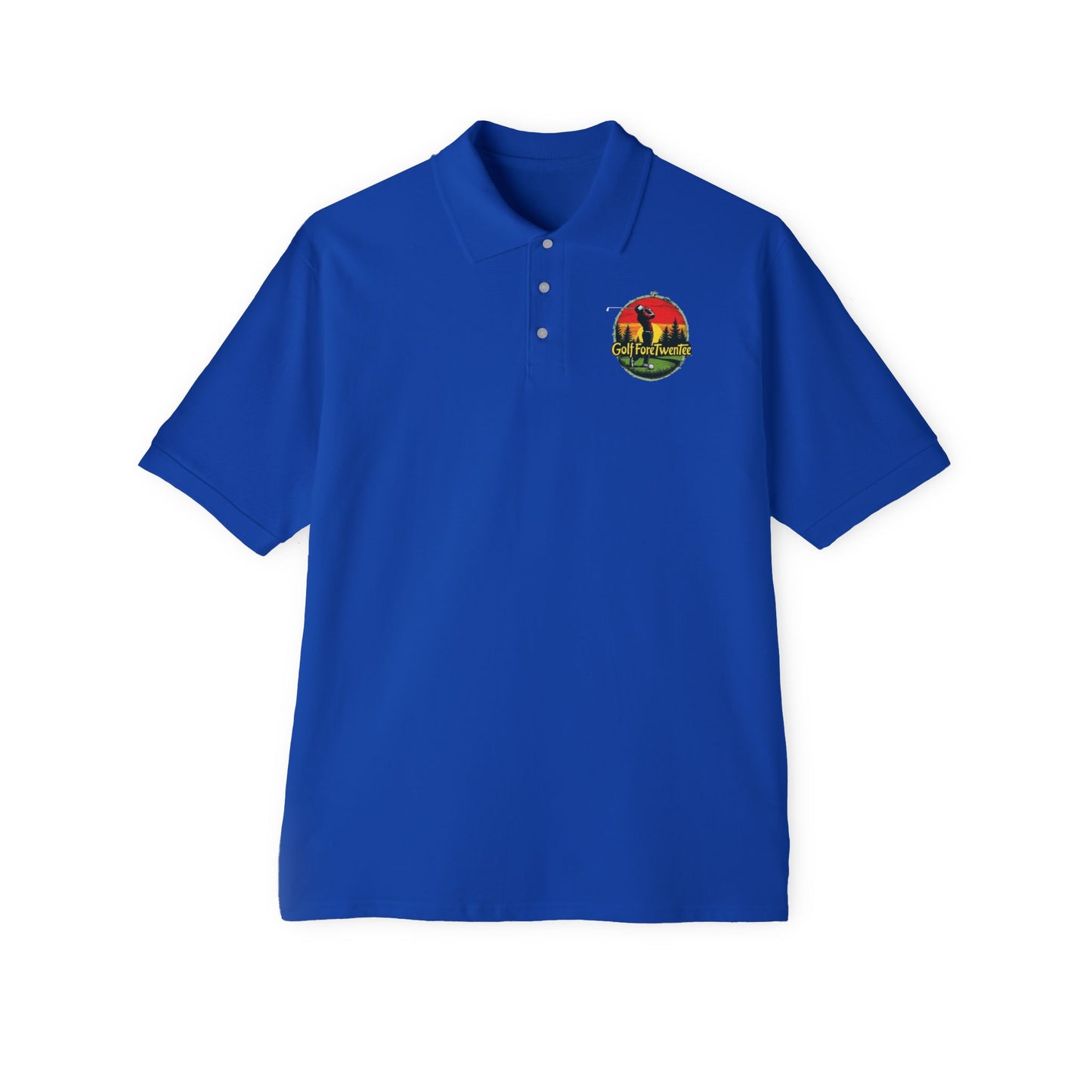 Classic Logo- Mens Polo- Golf ForeTwenTee