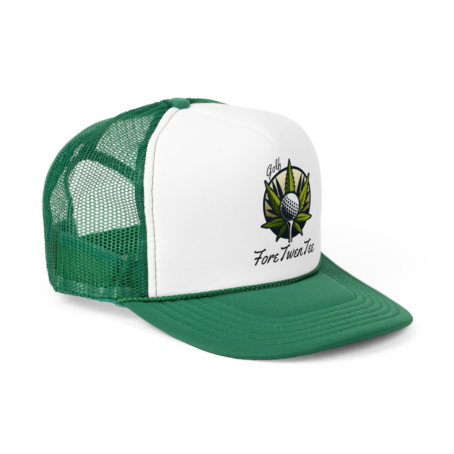 Leafy Logo Trucker Hat