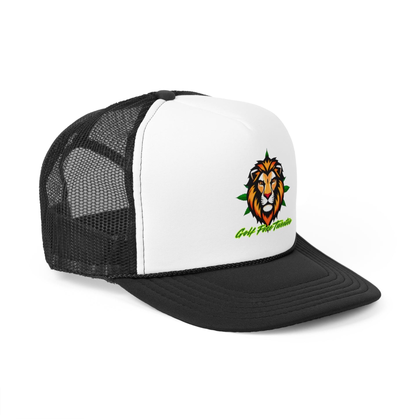 Rasta Lion Logo Trucker Hat