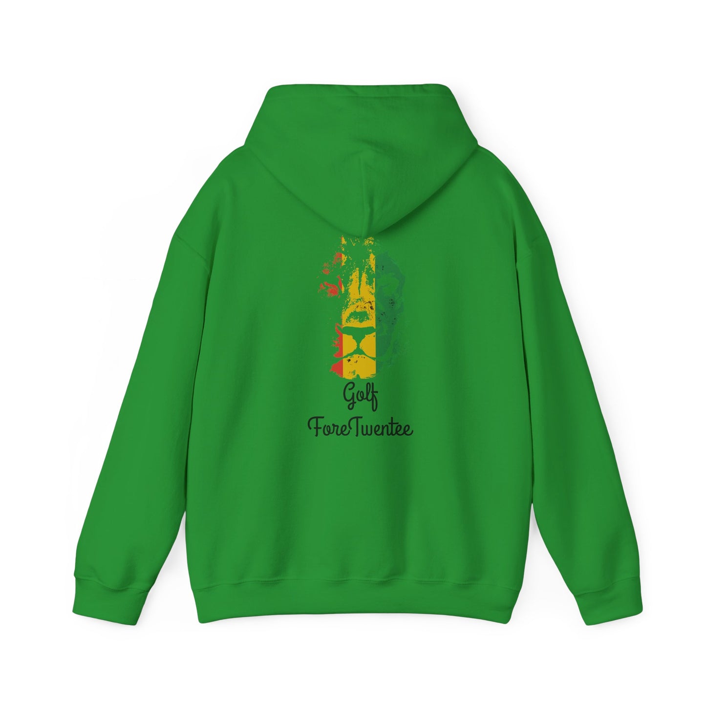 Leafy Lion Rasta- Unisex Heavy Blend™ Sweatshirt- Golf ForeTwenTee