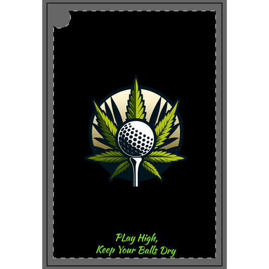 Leafy Logo Golf Towels - Keep Your Balls Dry