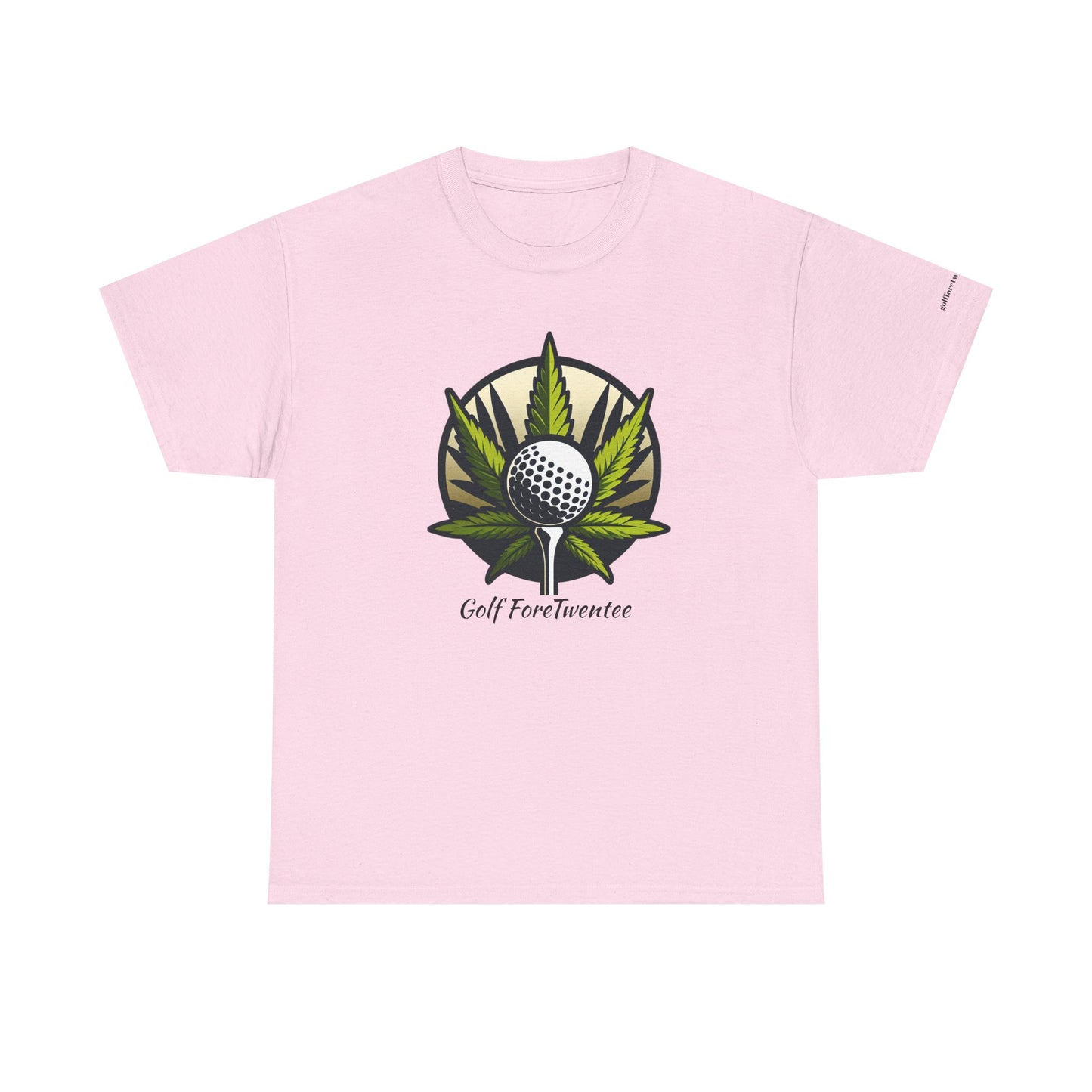 Leafy Tee-Off Cotton Tee