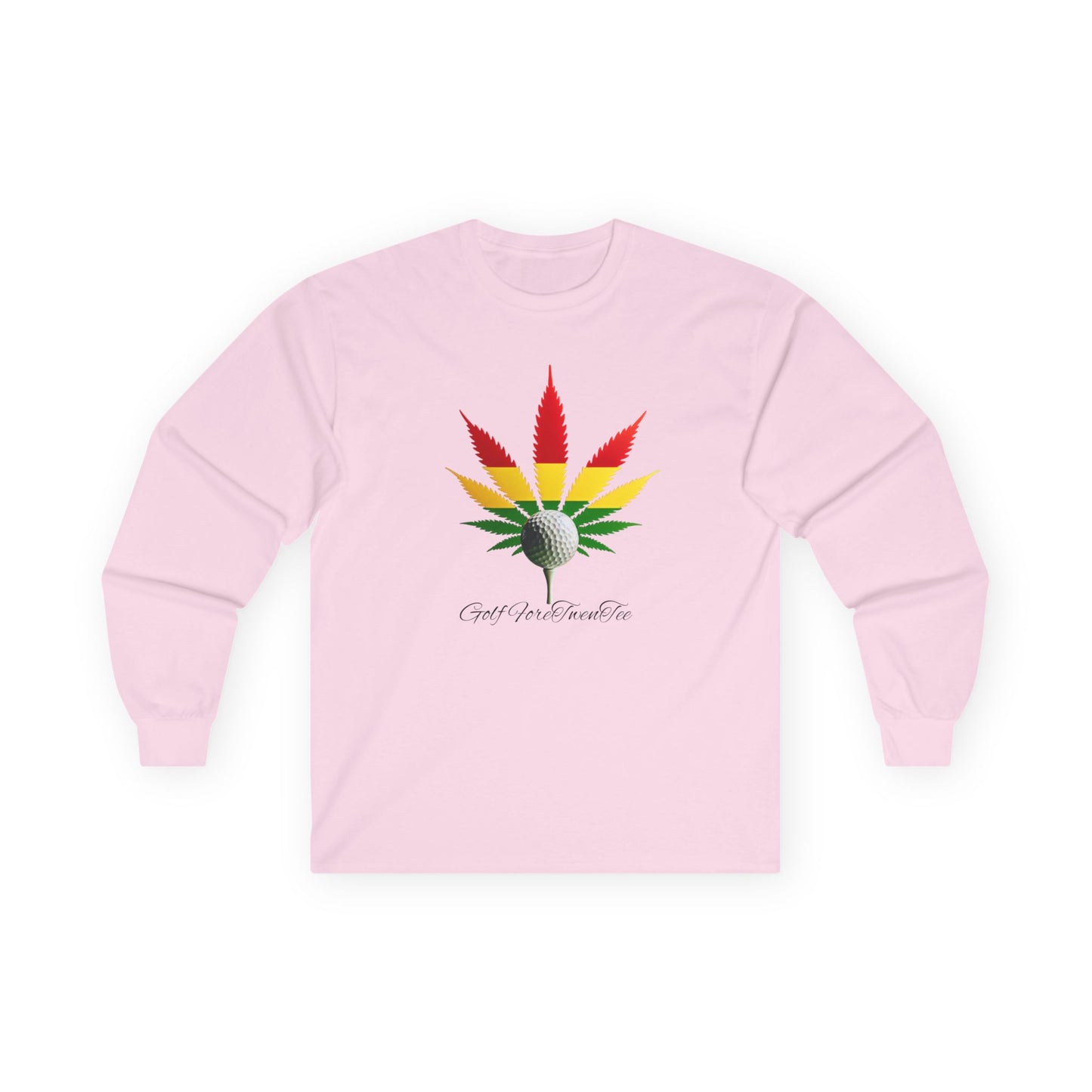 Rasta Leaf Long Sleeve- Golf Fore Twentee