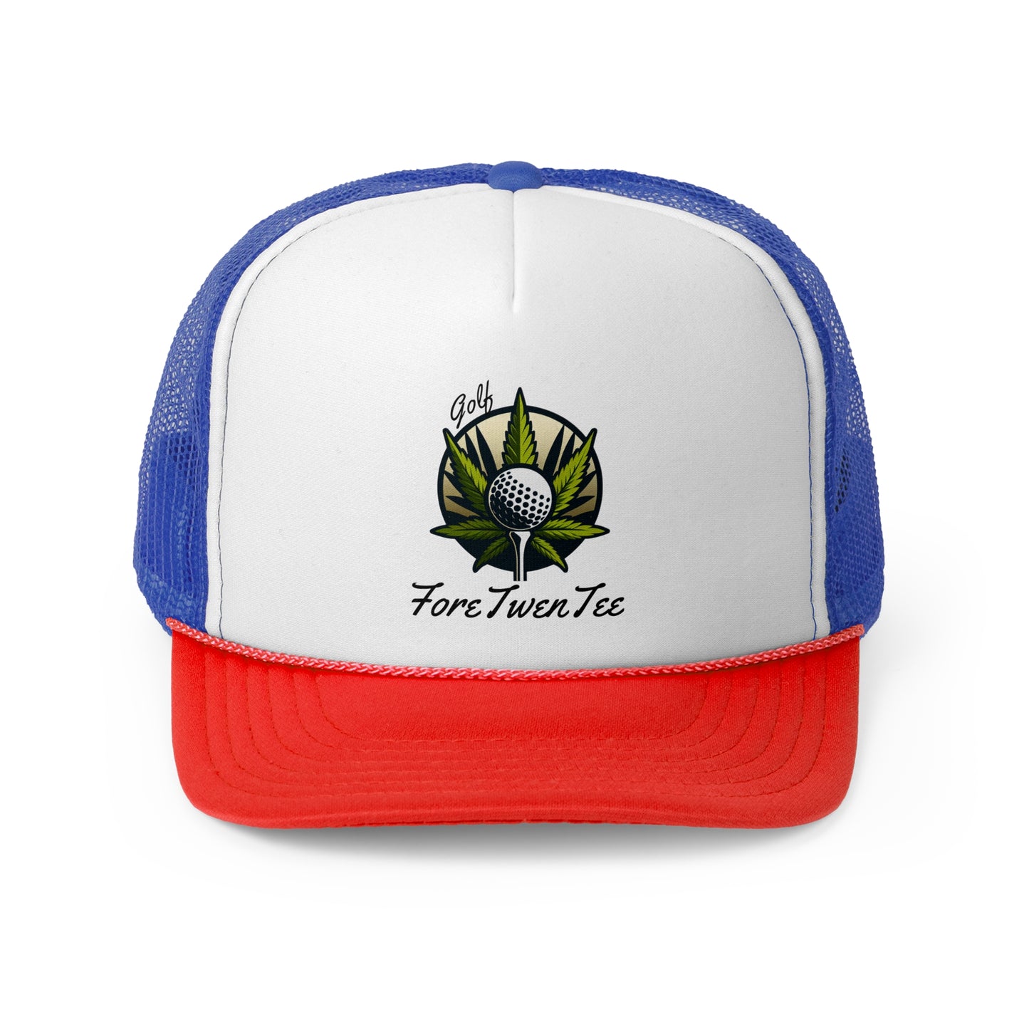 Leafy Logo Trucker Hat