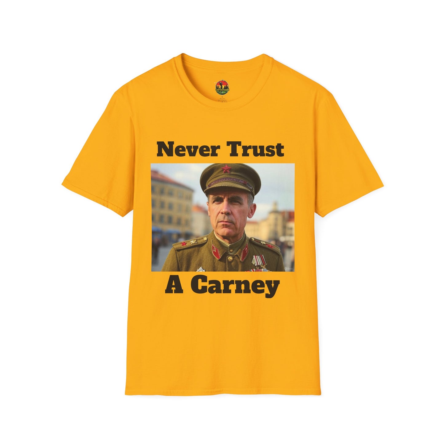 Never Trust a Carney T-Shirt | Golf ForeTwentee