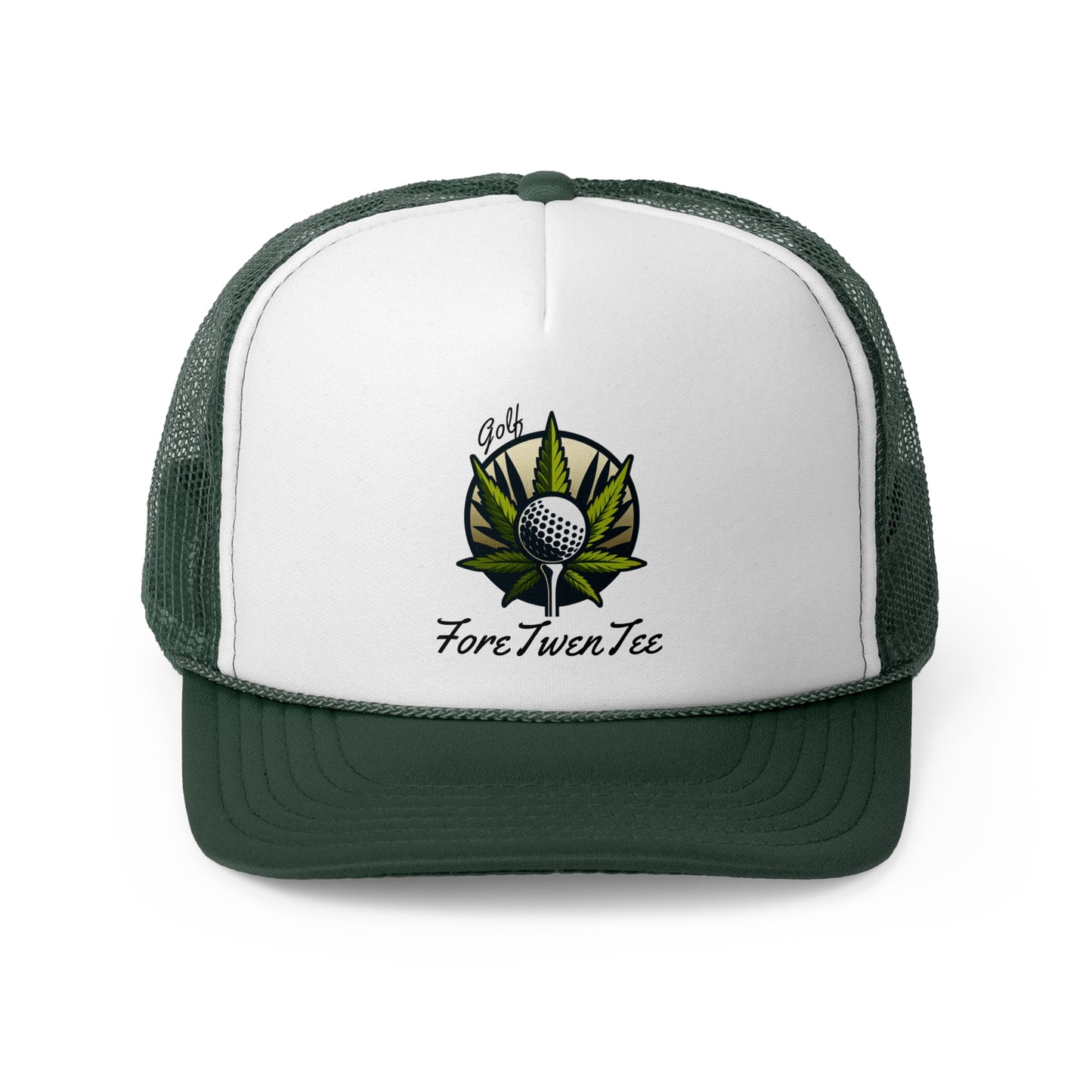 Leafy Logo Trucker Hat