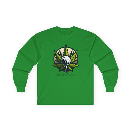 Leafy Logo Long Sleeve- Golf Fore Twentee