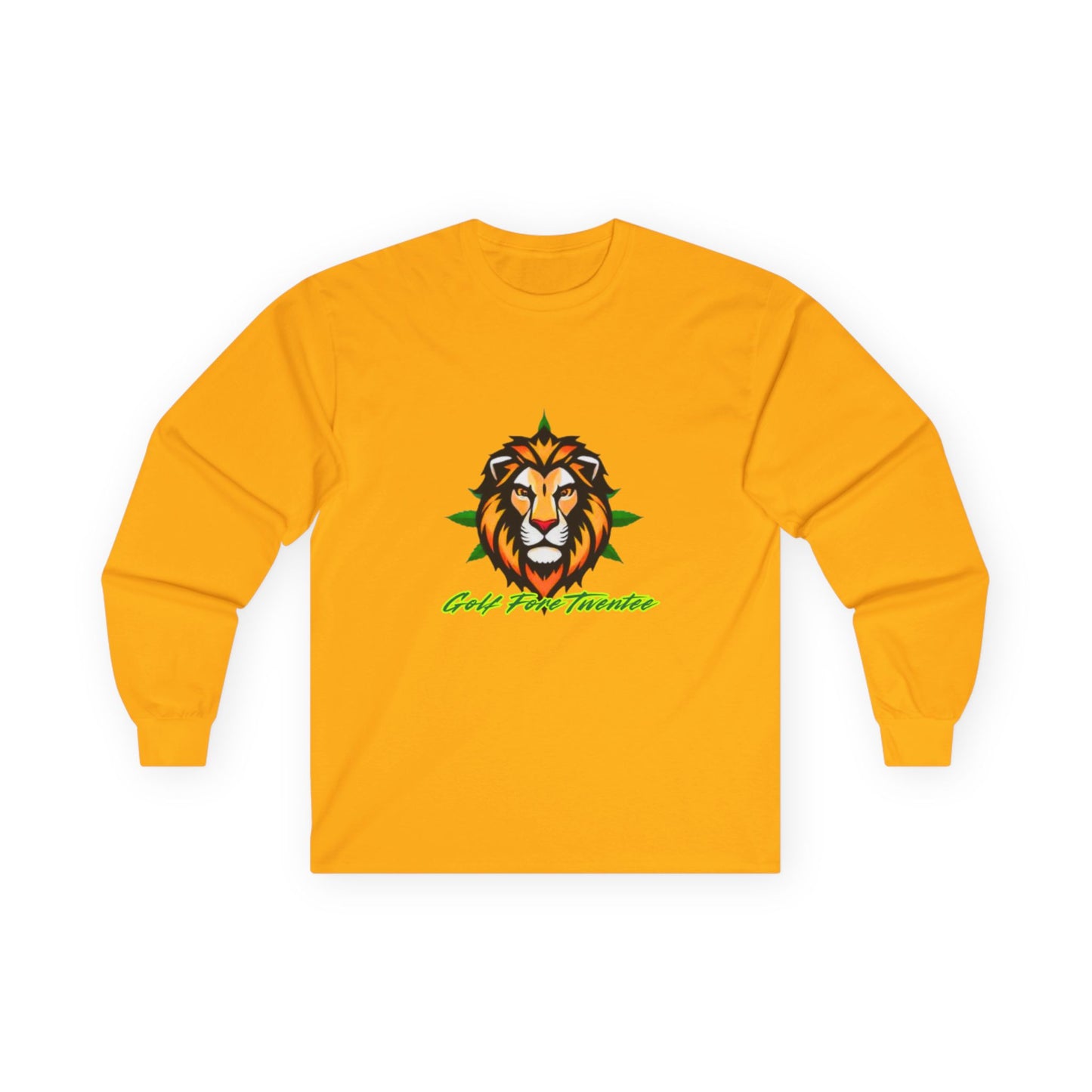 Rasta Lion Long Sleeve- Golf Fore Twentee