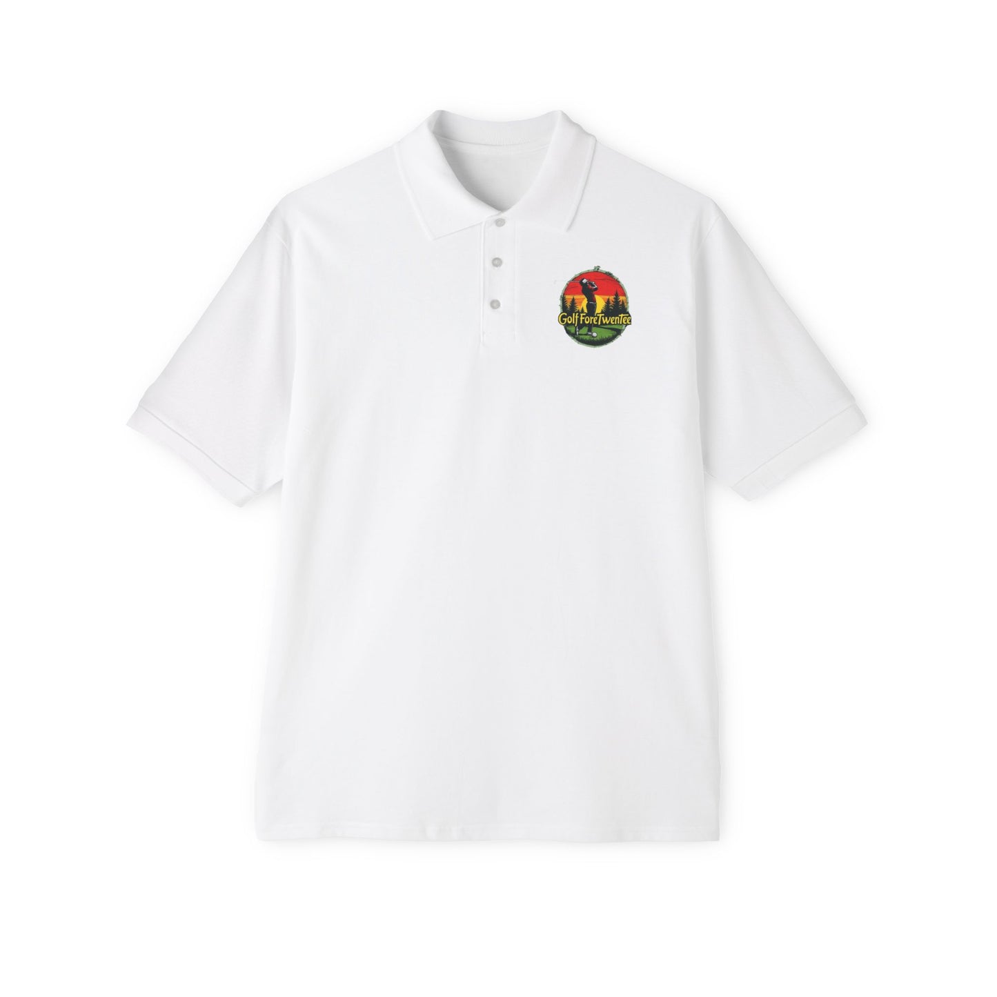 Classic Logo- Mens Polo- Golf ForeTwenTee