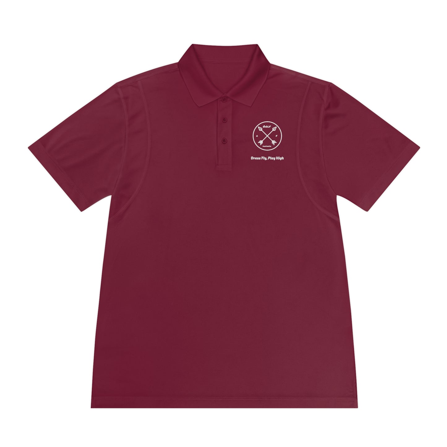 Arrows Crossed Men's Sport Polo Shirt - Golf ForeTwenTee