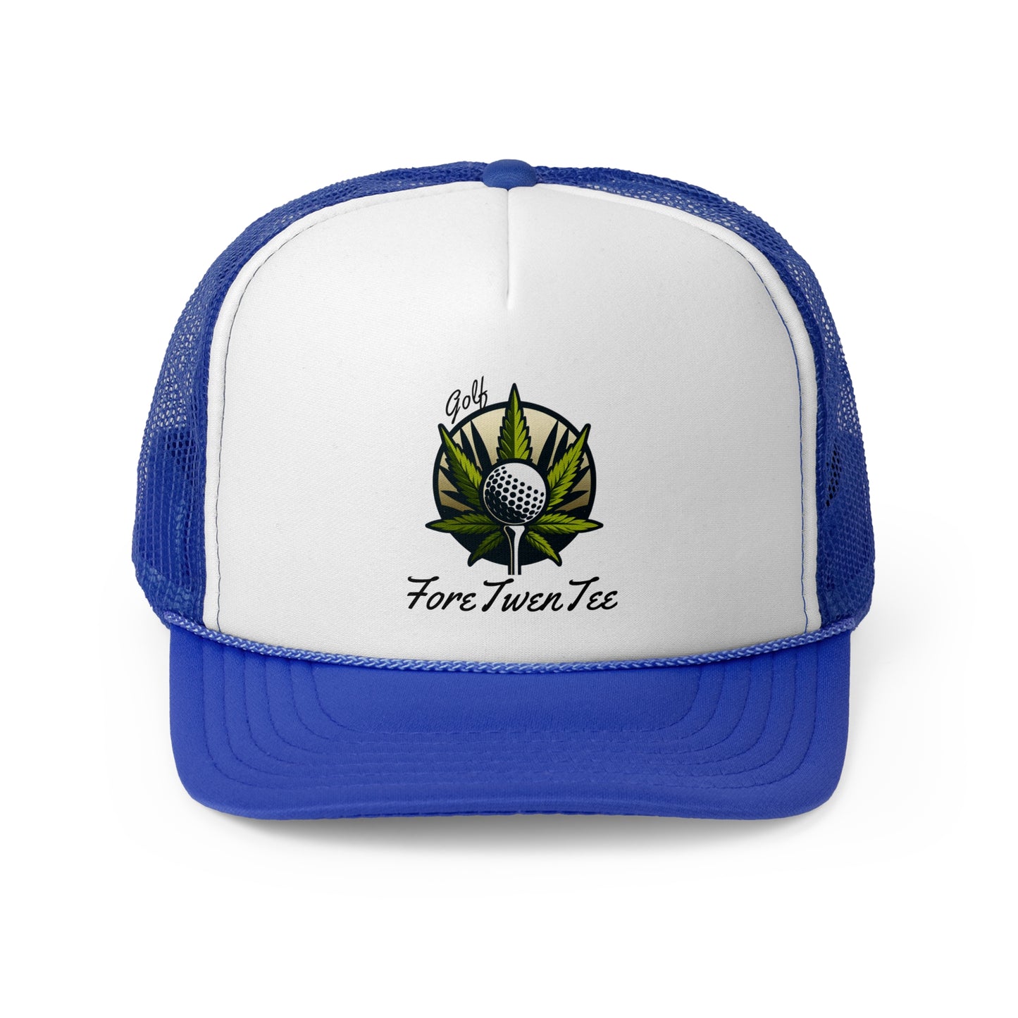 Leafy Logo Trucker Hat