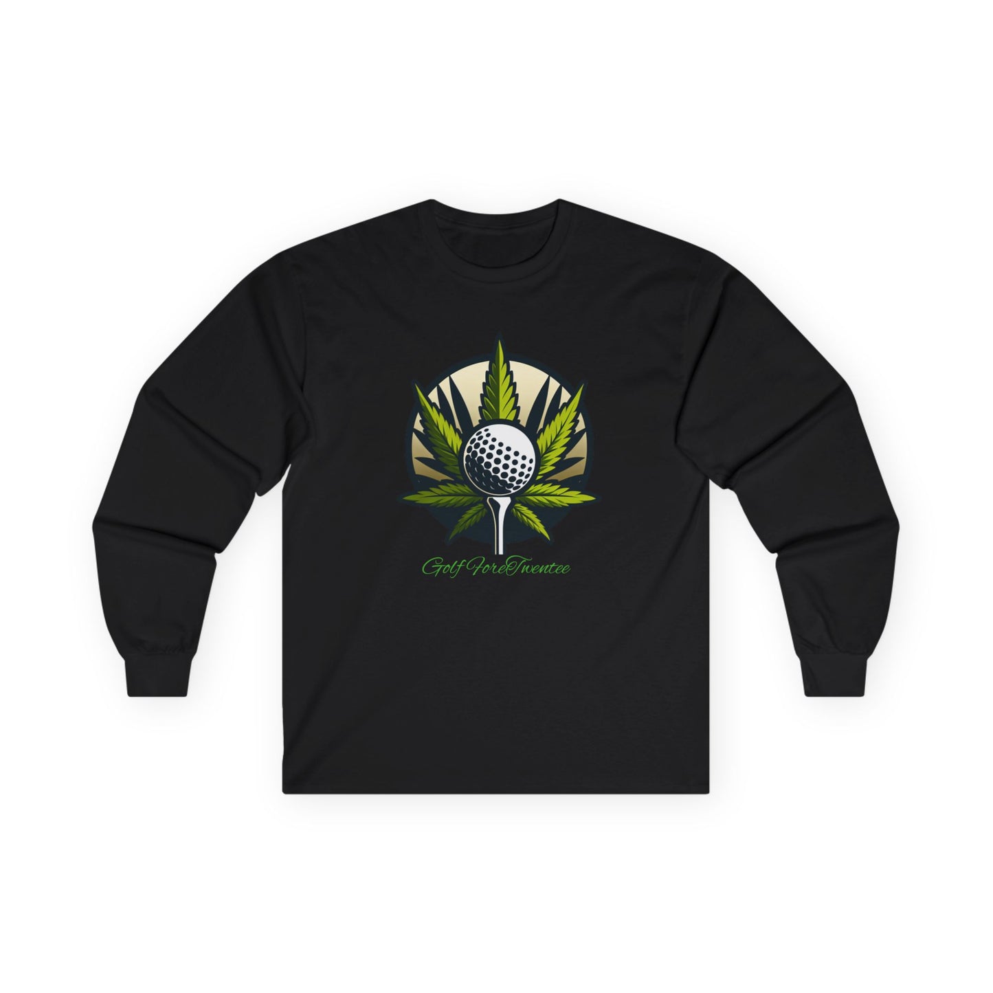 Leafy Logo Long Sleeve- Golf Fore Twentee