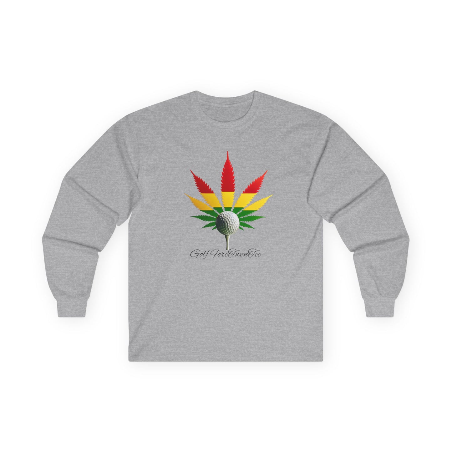 Rasta Leaf Long Sleeve- Golf Fore Twentee